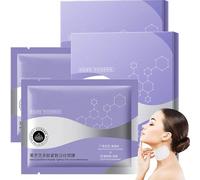 Peptide Firming and Anti Wrinkle Neck Mask, 5pcs Neck Mask Patches, Non Slip Fit Patches, Hydration Moisturizing Anti Aging, Reduce Fine Lines