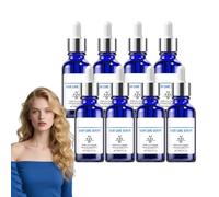 Peptide Hair Serum, Advanced Follicle Support lotion, Copper Peptide Scalp Serum, Nourishes Scalp & Supports Healthy Hair Appearance, Supports Thicker Fuller Looking Tousle, Non-Greasy (8 Bottles)