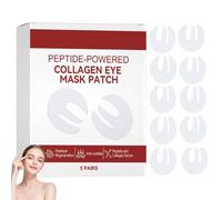 Peptide-Powered Deep Collagen Eye Mask, Under Eye Patches for Puffy Eyes and Dark Circles, Collagen Eye Patches for Adults, Firming & Smoothing Skin, Softens The Eye Area, Korean Skincare (5Pairs)