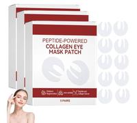 Peptide-Powered Deep Collagen Eye Mask, Under Eye Patches for Puffy Eyes and Dark Circles, Collagen Eye Patches for Adults, Firming & Smoothing Skin, Softens The Eye Area, Korean Skincare (15Pairs)