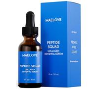 Peptide Squad Collagen Renewing Serum, Anti Ageing Serum for the Face with Copper Peptides, Argireline and Matrixyl 3000, Moisturising Serum with Peptides for Wrinkles, Fine Lines and