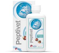 Peptivet Dog & Cat Shampoo, Sensitive Skin Wash for Itchy Dry Coats, 200 ml | Purifying & Moisturising Shampoo for Sensitive Skin, Soothes Itchy Dry Coats, Soap-Free, For Dogs & Cats