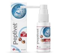 Peptivet OTO Dog & Cat Ear Gel, Ear Drops for After Cleaning, 25 ml | Ear Gel With Chlorhexidine & Tris-EDTA, For Use After Ear Cleaning, Soothing Ear Care, For Dogs & Cats