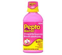 Pepto-Bismol for Nausea, Heartburn, Indigestion, Upset Stomach and Diarrhoea, 5 Symptom Relief 480ml