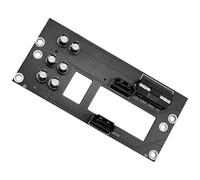 PEPWE 2 Bay 2.5/3.5inch Hard Drive Backplane Chassis Adapter Plate Large 4D Power Supply Storage Server Replacement Storage