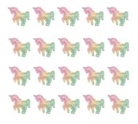 PEPWE 20Pcs Glittering Animal Applique Sequins Sew on Fabric Applique for Clothing Jackets Coat Backpacks Headpiece Decoration Animal Themed Craft Appliques