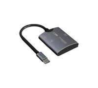 PEPWE Aluminum USB Type C Card Reader Supporting and Cards 480Mbps Speed Plugs and Play for Tablets Plugs and Play