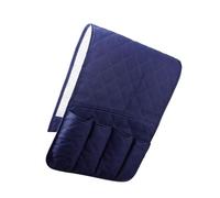 PEPWE Blue Sofa Arm Organizers Multipocket Storage Bag Sturdy Oxford Cloth Quick Setups Spill Proof Fabric Living Room Essential for Modern Households Blue Sofa Armrest Organizers