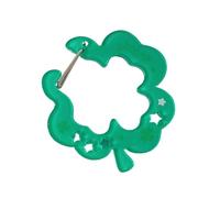 PEPWE Carabiner Clip for Keys and Small Items Acrylic Pendant for Backpack Handbook Decoration Ita Bag Buckle Accessory