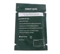 PEPWE Emergencies Trauma Sticker Square Medically Chest Seal Vented Dressing Bandages Chest Seal Outdoor Emergencies Medically Tool Outdoor Tool