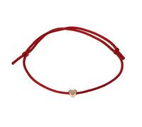 PEPWE Fashion Kabbalah Heart Charm Handmade Weave Red String Heart Adjustable Good Luck For Teens