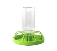 PEPWE Food Water Bowl for Bearded-Dragons Lizards for Terrarium Tanks -Fountain with Feeding Dish + Fence Dispenser Automatic