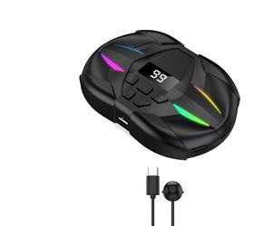 PEPWE Intelligent Auto Tapper with 99 Clicks/Second Capacity and Dynamic Breathing Lights for Enhancing Gaming Optical Sensors Auto Clicks Device