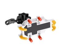 PEPWE Shockproof Bike Phone Mount Adjustable Angles Mechanism Slip Proof Grip Hybrided Construction Road Tested Bracket Mount for Motorcycles