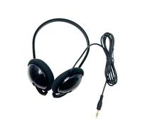 PEPWE Strong Over Ear Headphones with 3.5mm Interfaces Comfortable Earpads for Computer Mobile Devices 1.5M PVC Cable Over Ear