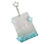 PEPWE Sturdy Star Card Holder Keychain Versatile Star Card Holder Keychain Bag Hangings Suitable for All Ages of Fans