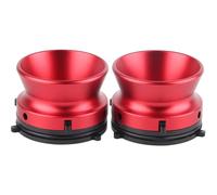 PEPWE Vintaged Reel Adapters Precise Engineered Aluminum Vintaged Loaders Twin Pack for Tape Decks Studio Equipment Adapter