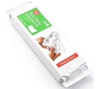 Pepy Premium European Air Dry Modeling Clay White 2.2 lb Bar, Easy to Use Air-Hardening Clay for Classroom and Montessori Sculpting and Crafts Projects