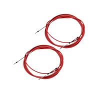 PEqaRXquK Marine Throttle Shift Remote Control Box Inch Red 2 Pack(2 Pcs-Red 5.2m; Ships From: China Mainland)