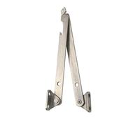 PEQYUACTE The Door Rod Electrical Cabinets with Retractable Folding Hinges and Limit Devices 1Pcs(Buffed-R)