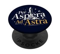 Per Aspera Ad Astra Philosophical To The Stars PopSockets Adhesive PopGrip