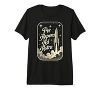 Per Aspera Ad Astra Philosophical to The Stars Premium T-Shirt