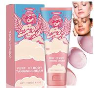Per/fect Body Tanning Cream,Sunless Tannings Lotion,Hydrating Sunbed Cream for Deep Results,Sunbed Cre/am Accelerator,Tanning Accelerator Cre/am for Sun/beds,Gradual Tanning Moisturiser,Tan Enhancer
