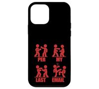 PER MY LAST EMAIL Funny Fighting Stick Figures Work Meme Case for iPhone 12 mini