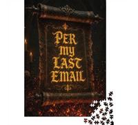 Per My Last Email Scroll 1000 Piece Jigsaw, 38x26cm/1000pcs