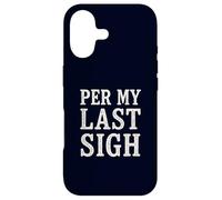 Per My Last Sigh Corporate Sarcasm Retro Office Humor Email Case for iPhone 17