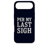 Per My Last Sigh Corporate Sarcasm Retro Office Humor Email Case for iPhone Air
