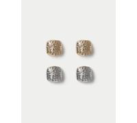 Per Una 2 Pack Stud Earrings Gold Mix