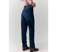 Per Una Girlfriend Mid Rise Turn Up Jeans with Lyocell Dark Indigo