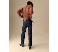 Per Una Mid Rise Straight Leg Ankle Grazer Jeans Indigo