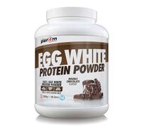 Per4m 100% Pure Free Range Egg White Protein Powder | 60 Servings High Protein Shake with Added MCT | Gut Friendly and Lactose Free | with Essential Amino Acids (1.8kg, Double Chocolate)