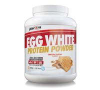 Per4m 100% Pure Free Range Egg White Protein Powder | 60 Servings High Protein Shake with Added MCT | Gut Friendly and Lactose Free | with Essential Amino Acids (1.8kg, Caramel Biscuit)