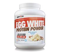 Per4m 100% Pure Free Range Egg White Protein Powder | 60 Servings High Protein Shake with Added MCT | Gut Friendly and Lactose Free | with Essential Amino Acids (1.8kg, White Chocolate Hazelnut)