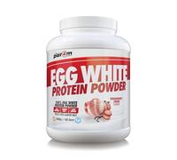 Per4m 100% Pure Free Range Egg White Protein Powder | High Protein Shake with Added MCTs | Gut Friendly, Lactose-Free & Essential Amino Acids (1.8kg, Strawberry Creme)
