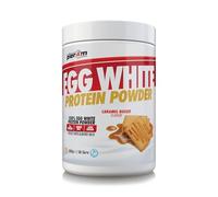 Per4m 100% Pure Free Range Egg White Protein Powder | High Protein Shake with Added MCTs | Gut Friendly, Lactose-Free & Essential Amino Acids (900g, Caramel Biscuit)