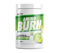 Per4m Amino Burn Powder | L-Carnitine, Cayenne, Green Tea, Pine Bark Extract & Caffeine | Increases Allertness & Attention | Suitable for Vegans | Sugar Free (Lemon Lime Popsicle, 240g)