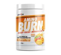 Per4m Amino Burn Powder | L-Carnitine, Cayenne, Green Tea, Pine Bark Extract & Caffeine | Increases Allertness & Attention | Suitable for Vegans | Sugar Free (240g, Mango Orange)