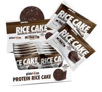 Per4m Chocolate Protein Rice Cakes Twin Packs | High Protein, Low Sugar Snack with 10g Protein | Nutritional & Healthy Gym Snack Bar | Box of 12 x 64g (Box, Dark Chocolate)