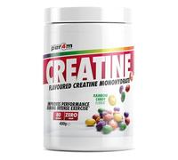 Per4m Creatine Powder | 80 Servings of Micronised Creatine Monohydrate | Performance & Strength | 8 Flavours (400g, Rainbow Candy)