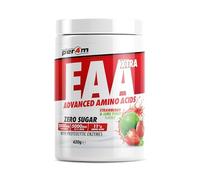 Per4m EAA Xtra/Amino Xtra | 30 Servings of Full Spectrum EAA with Proteolytic Enzymes | Vegan Friendly | Zero Sugar Amino Acid (420g, Strawberry Lime Twist)