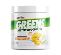 Per4m Greens Daily Superfood Blend | Immunity & Energy Support | 13 Greens | 1000mg Vitamin C | 30 Servings (150g, Apple Mango)