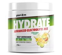 Per4m Hydrate Electrolyte Mix Powder | Contains 500mg Cocomineral | Replenish Essential Electrolytes | Aiding Muscle Function, Cardiovascular Health, Neurological Support (Citrus Burst)