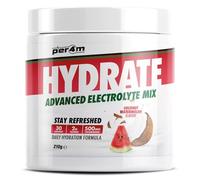 Per4m Hydrate Electrolyte Mix Powder | Contains 500mg Cocomineral | Replenish Essential Electrolytes | Aiding Muscle Function, Cardiovascular Health, Neurological Support (Coconut Watermelon)