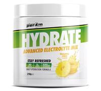 Per4m Hydrate Electrolyte Mix Powder | Contains 500mg Cocomineral | Replenish Essential Electrolytes | Aiding Muscle Function, Cardiovascular Health, Neurological Support (Pineapple Rings)