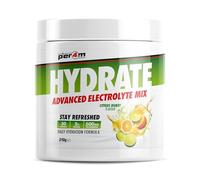 Per4m Hydrate Electrolyte Mix Powder | 500mg Cocomineral to Replenish Essential Electrolytes | Muscle Function, Cardiovascular Health, Neurological Support | 210g (Citrus Burst)