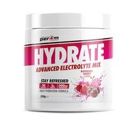 Per4m Hydrate Electrolyte Mix Powder | 500mg Cocomineral to Replenish Essential Electrolytes | Muscle Function, Cardiovascular Health, Neurological Support | 210g (Raspberry Cherry)